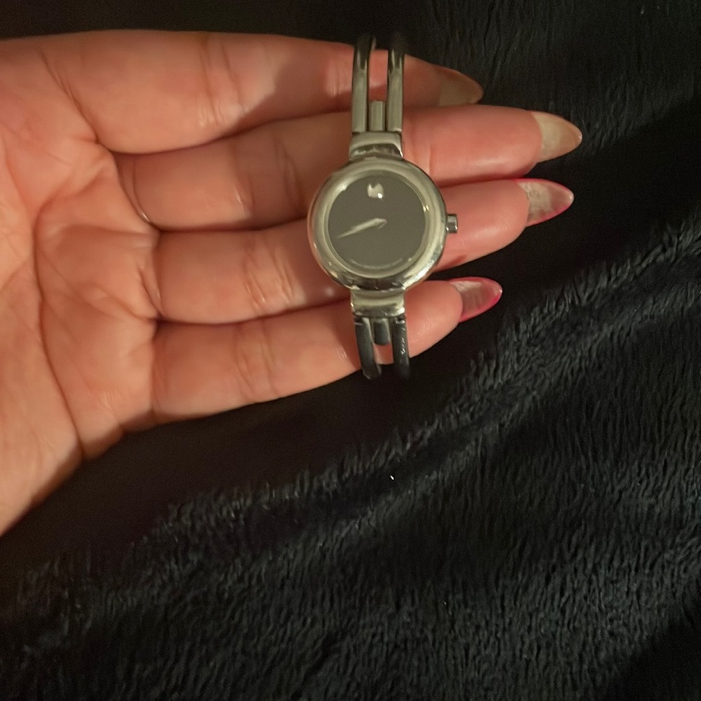 Silver Movado Watch